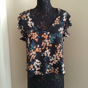 Forever 21 Contemporary Floral Blouse